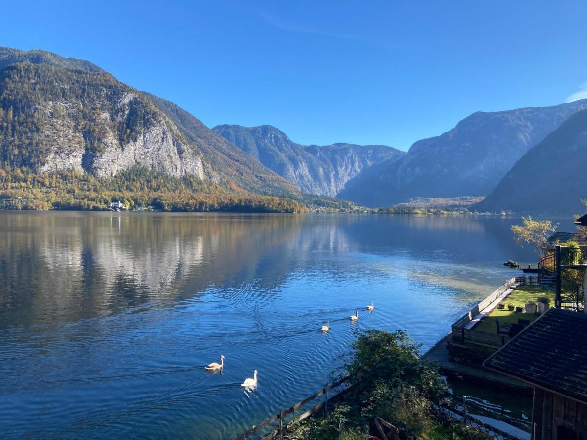 Privatzimmer Am See ฮัลล์สตัทท์ ภายนอก รูปภาพ
